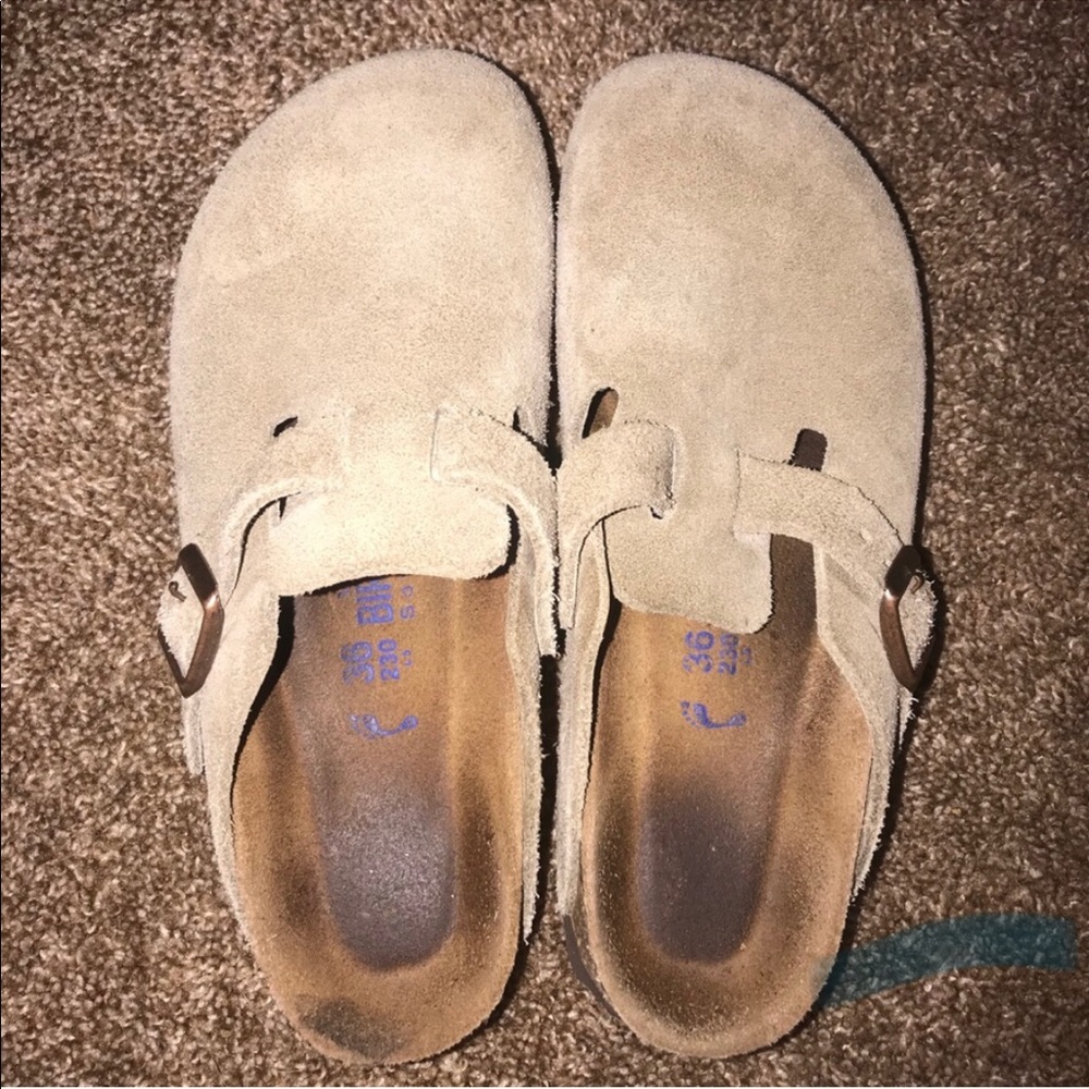 Birkenstock Suede Clog with Soft insole